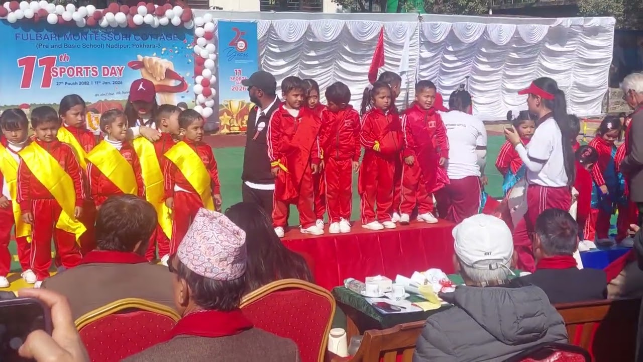 bishan gautam "waiting for my prize after game at FMC, 2082"