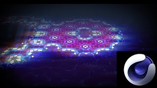 Cinema 4D MoGraph Voronoi Fracture TEST