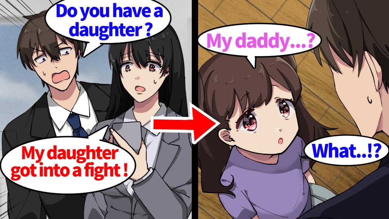 【Manga】My younger colleague turned out to be a single mom. Her daughter got into trouble and I...