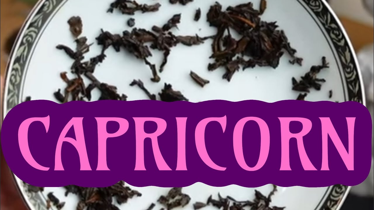 CAPRICORN: TRUTH EXPOSED! AN URGENT MESSAGE TO YOU FROM BEYOND! ✨ // tea leaf reading ASMR horoscope