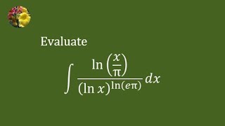 2023 MIT Integration Bee, qualifying test question # 19