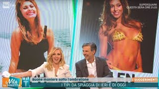 Italiani stile balneare - La vita in diretta Estate 03/07/2019