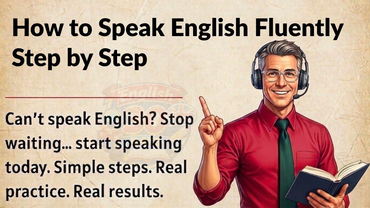 How to Speak English Fluently Step by Step | Improve Your English ...