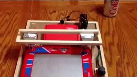 Arduino controlled Etch-a-sketch