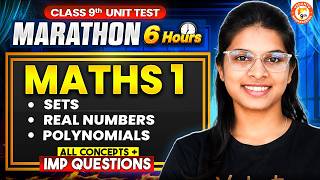 Maths 1 Class 9th Unit Test Marathon | Maths 1 Chapter 1,2,3 One Shot MH Board 2027 | By Vidhi Mam