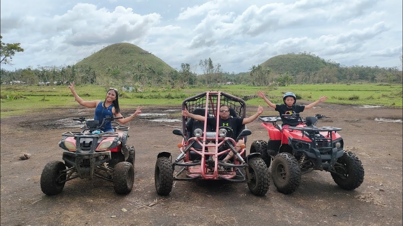 ENJOYING RIDING ATV AT CHOCOLATE HILLS BOHOL #chocolatehills #atv # ...