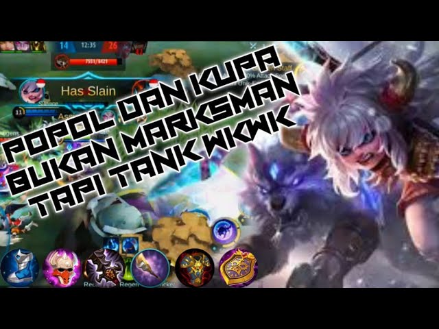 Popol and Kupa BEST BUILD and Skill Combo || MOBILE LEGEND BANG BANG