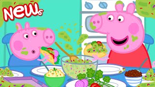 Peppa Pig Tales 🌮 Peppa Gets Messy Making Tacos 🌮 BRAND NEW Peppa Pig Episodes