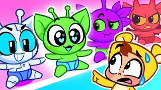 Where is Baby Alien? 👽 Baby Alien Tales 🛸 Kids Songs & Nursery Rhymes