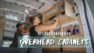 How to Build Upper Cabinets for a Van Conversion | VAN BUILD SERIES (week 4)