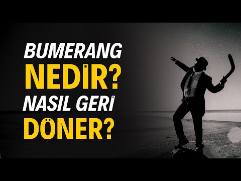 Video: Bumerang Kuralı Nasıl çalışır?