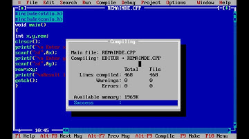 How to find remainder in C language | % Modulo operator in C language