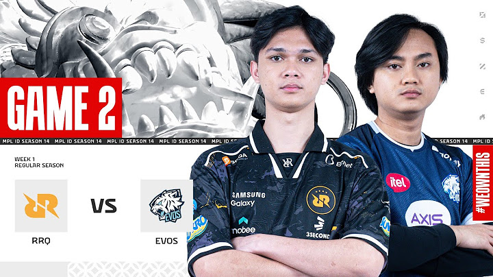RRQ HOSHI vs EVOS GLORY | Regular Season Week 1 Day 2 | Game 2 | #MPLIDS14
