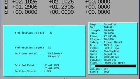 Milltronics dxf file demo.wmv