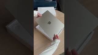 MacBook Air M3 Unboxing!! (13" in Starlight) - filmed on iPhone 15 Pro