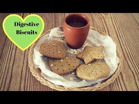 Digestive Biscuits l Homemade l Healthy Biscuits