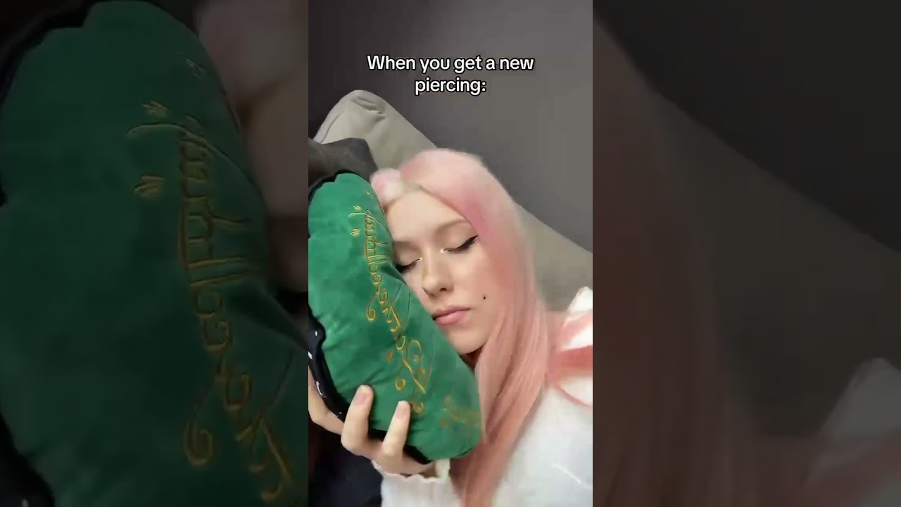 When you get NEW Piercings 😣