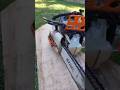 Stihl chainsaw modification 😄