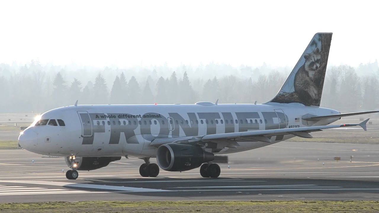 Frontier Airlines 'Rudy the Raccoon