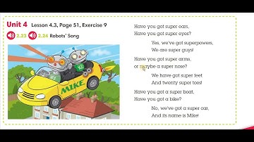 Go getter 1. Audio 2.23 Robot