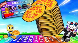 САМЫЙ БЫСТРЫЙ ДОСТАВЩИК ПИЦЦЫ БЕГАЕТ 23,578,953 КИЛОМЕТРА ЗА 1 СЕКУНДУ! ROBLOX Pizza Race