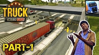 Truck Simulator Europe gameplay/Part-1/in tamil/ on ktg! screenshot 3