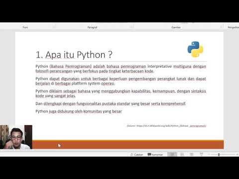 BELAJAR PYTHON - APA ITU PYTHON? - CONTOH PENGGUNAAN PYTHON ONLINE ...