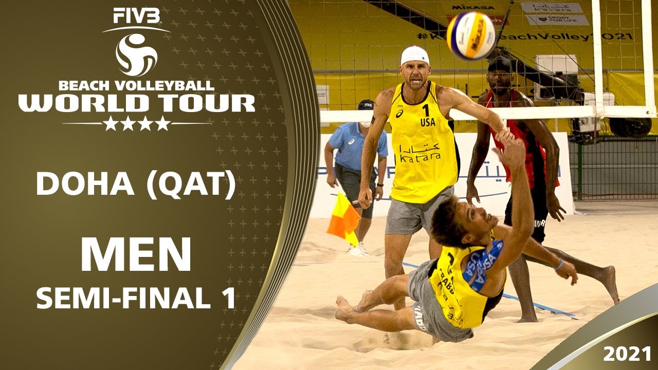 Men's Semi-Final 1: Crabb Ta./Gibb vs. Evandro/Guto | 4* Doha 2021