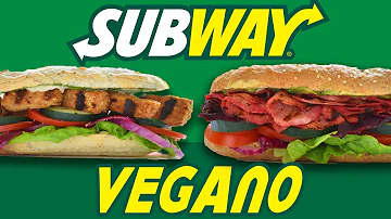 ¿Qué es vegano en Subway?