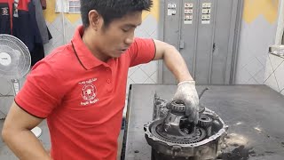 How to Dis Assemble Front Axle Drive Transmission.Lexus ES 350 2016 Model ///Tagalog