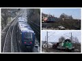 Des trains dans la neige (TER, FRET, INFRA) - Vallée du Doubs /3