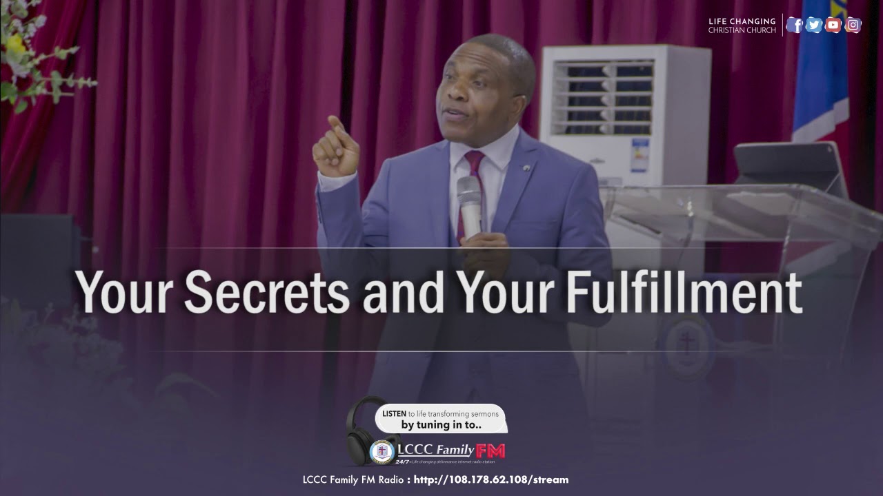 Your secrets and Your Fulfillment Part  2