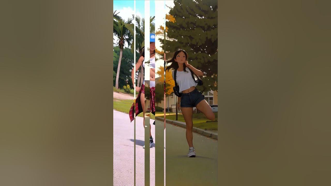 🔥 Real vs Animated Dancers | Sash! - Adelante Challenge | #adelante #dancechallenge #animation