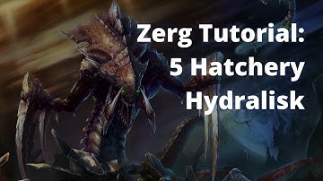 [Cross_tv1] Zerg Tutorial: How to 5 Hatch Hydra | Starcraft Fastest Map Zerg