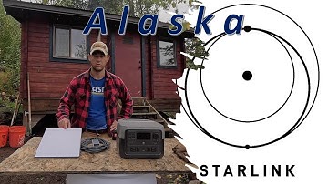 Almost Live From Remote Alaska! New Starlink Mini Review, Setup, Alignment, and Speed Test