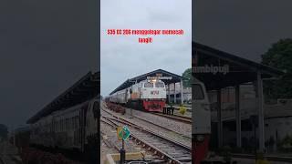 S35 Cc 206 Menggelegar Memecah Heningka Pandalungan Rangkaian Belang Membawa Cc 206 keretaapi