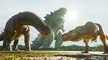 ¿Es Godzilla un T-Rex mutado?