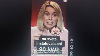 To members of the European parliament: Czech super-expert Danuse NERUDOVA on China's energy output.