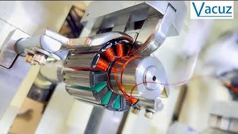 Automatic BLDC Brushless Motor Stator Coil Winding Machine Process