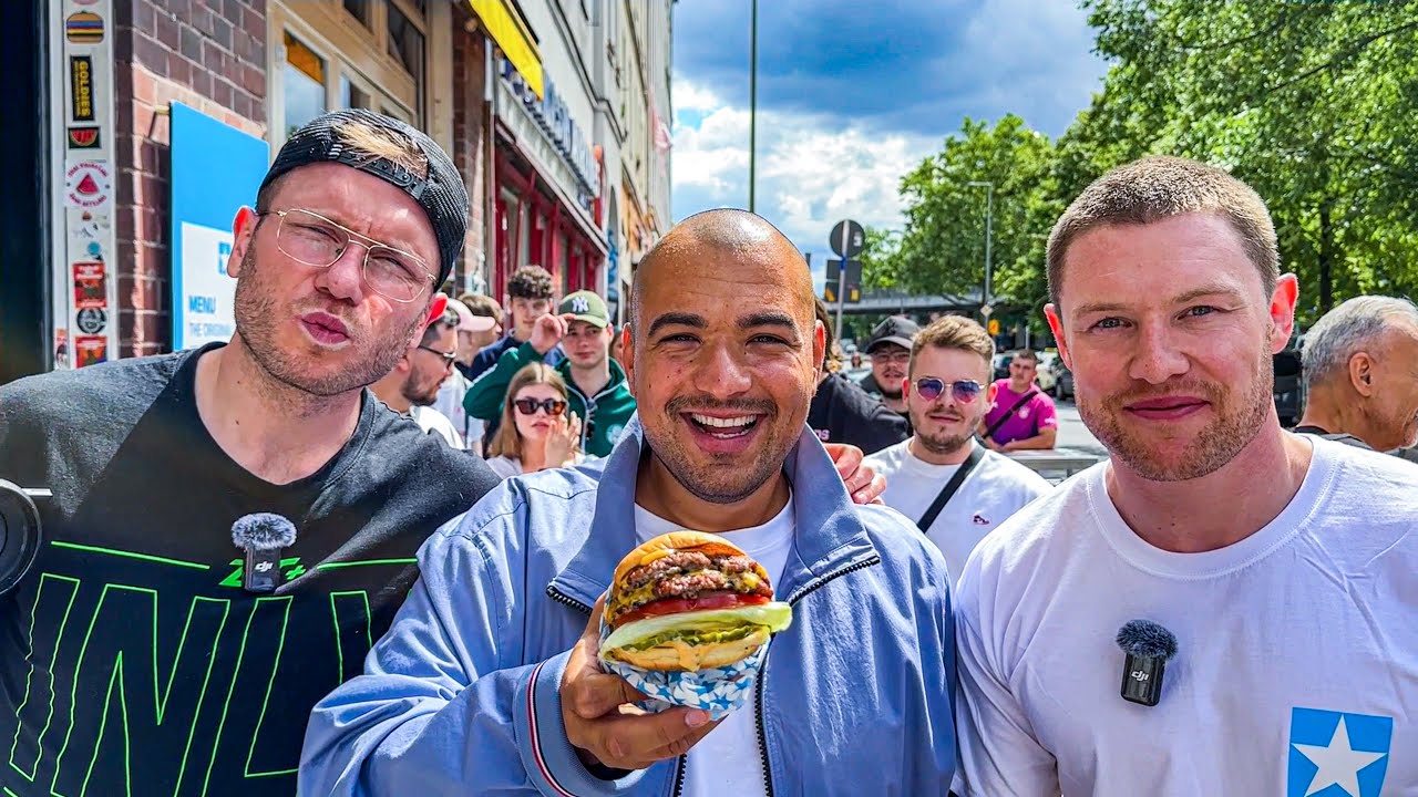 ATTEMPTING GERMANY'S BIGGEST BURGER CHALLENGE! | BeardMeatsFood