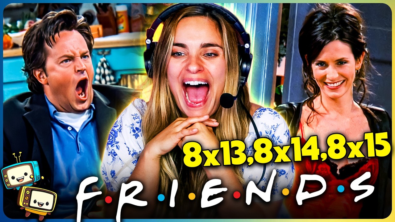 FRIENDS (2001) Season 8 Episodes 8x13, 8x14 & 8x15 Reaction! | First Time Watch!