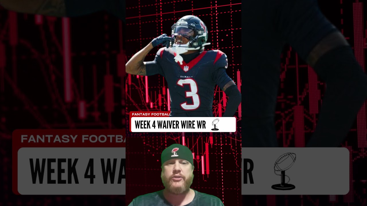 Waiver Wire Week 4 WR 