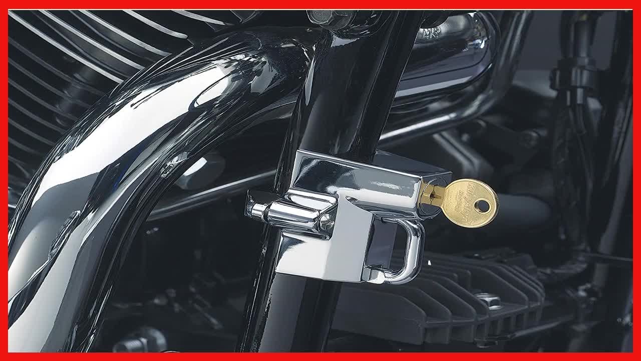 Kuryakyn 4220 Motorcycle Accessory TamperProof Helmet Security Lock