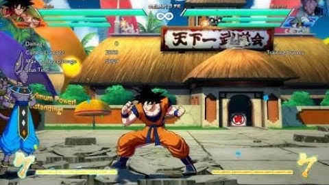 DBFZ: Base Goku new corner loops?
