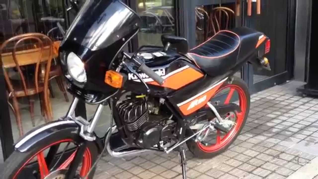 kawasaki AR80  Expansion Chamber　ガレージスパイラル・チャンバー