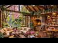 Quiet Cabin Retreat with Relaxing Piano | Calm Background Music for Focus & Peace