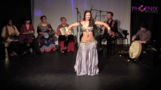 Candice Frankland of Phoenix Belly Dance - Live Music Improvisation