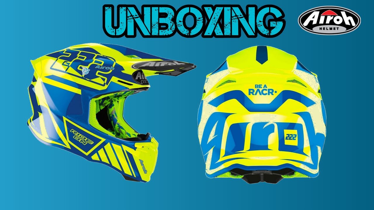 CASCO AIROH TWIST 2.0-CAIROLI_2020-UNBOXING - YouTube
