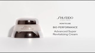 How To Use Bio-Performance Advanced Super Revitalizing Cream | Shiseido screenshot 5