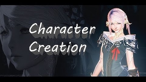Final Fantasy 14: Heavensward benchmark | Au Ra Character Creation